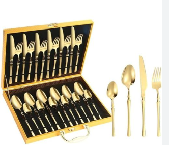 Coffret cuillères lot de plus de 24 pièces