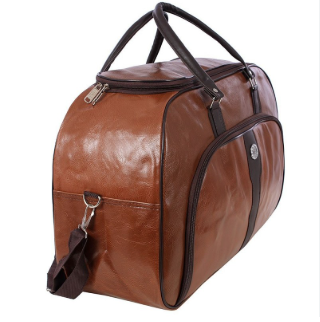 Sac de voyage en cuire +support PC+support téléphone