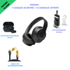 Casque bluetooph MALI + ecouteur powerbank + cable 3 en 1 +powerbank