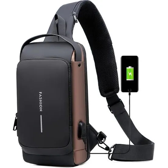 sac bandouliere + support ordinateur + support téléphone